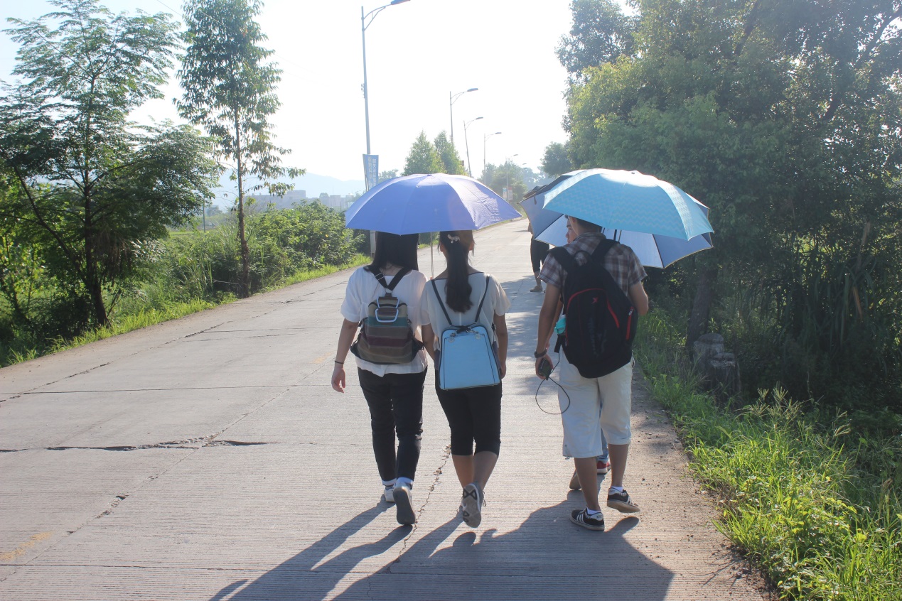 组员们开始踏上调研征程 伟德国际1946